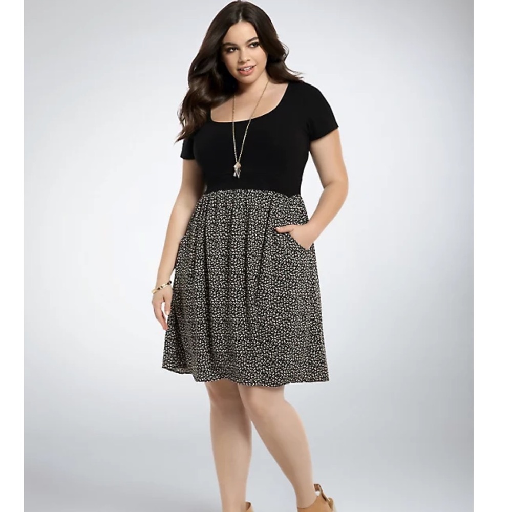 Torrid floral dress
